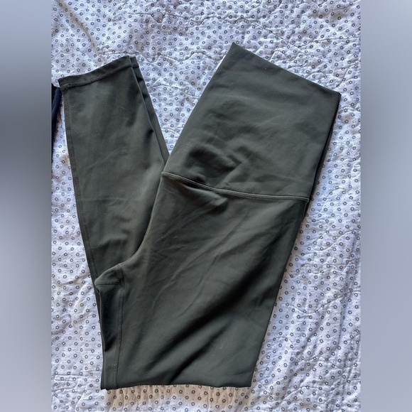 Fabletics Maternity Leggings Bundle | Size Large | Black + Olive | Gently Used - Picture 4 of 5
